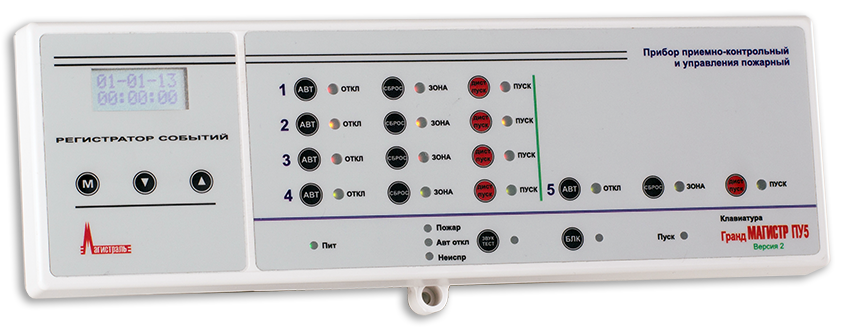 Клавиатура для прибора Гранд МАГИСТР Кл ПУ8 (версия 3) Приемно-контрольные пожарные приборы фото, изображение