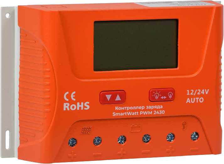 Контроллер заряда SMARTWATT PWM 2430 Солнечная энергия фото, изображение
