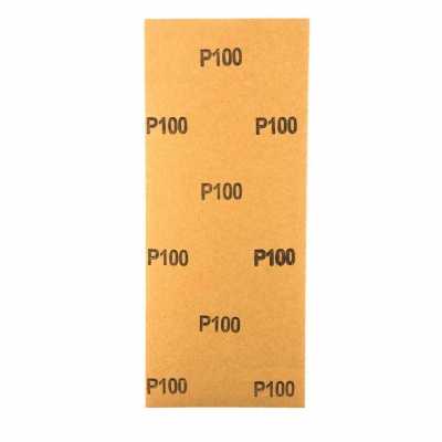 Шлифлист на бумажной основе, P 100, 115 х 280 мм, 5 ш, водостойкий Matrix Шлифовальные листы на бумажной основе фото, изображение